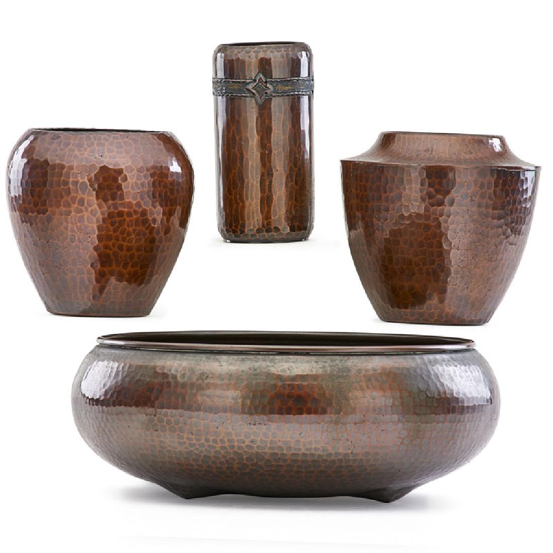 ROYCROFT Three vases, one bowl (1 of 2)