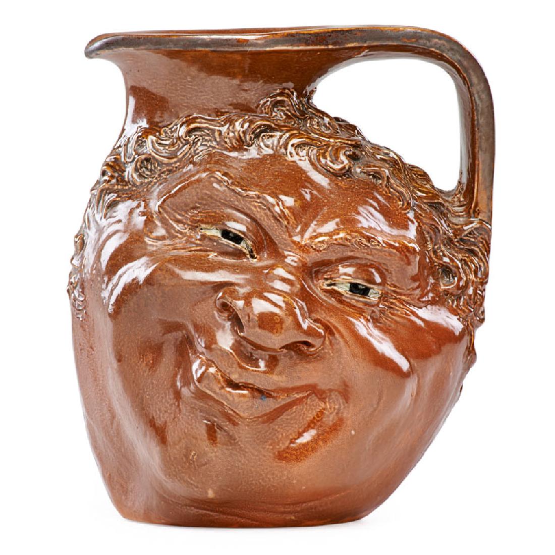 R.W. MARTIN; MARTIN BROTHERS Double-sided face jug (1 of 4)