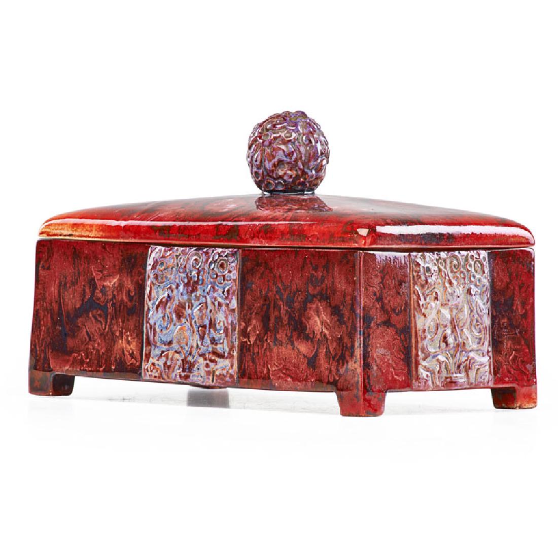 ZSOLNAY Rare decorative box (1 of 3)