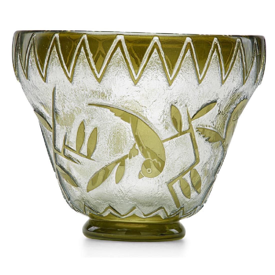 DAUM Large Art Deco vase (1 of 3)