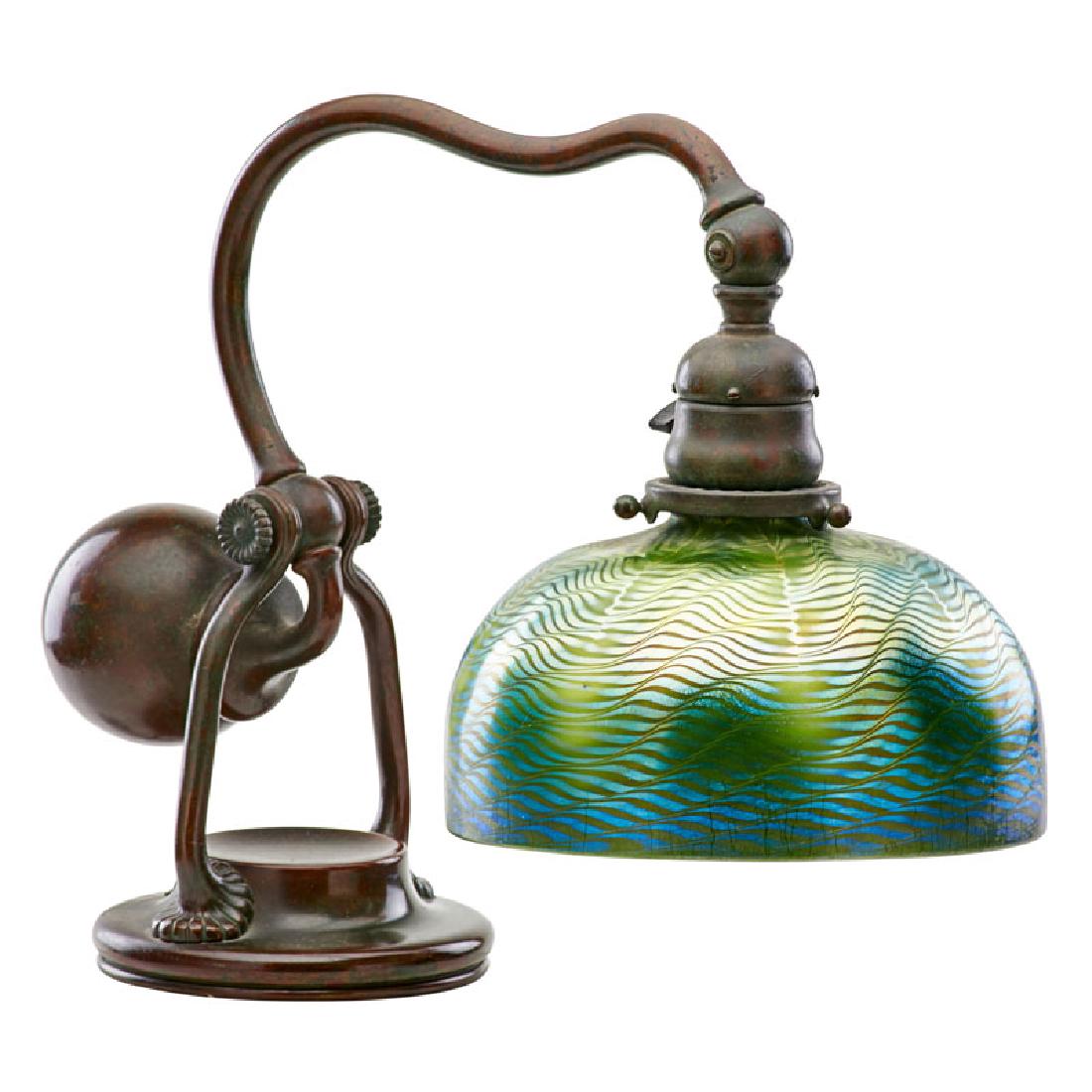 TIFFANY STUDIOS Counterbalance desk lamp (1 of 2)