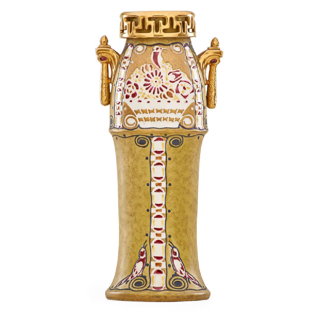 RIESSNER, STELLMACHER & KESSEL Tall vase (1 of 3)