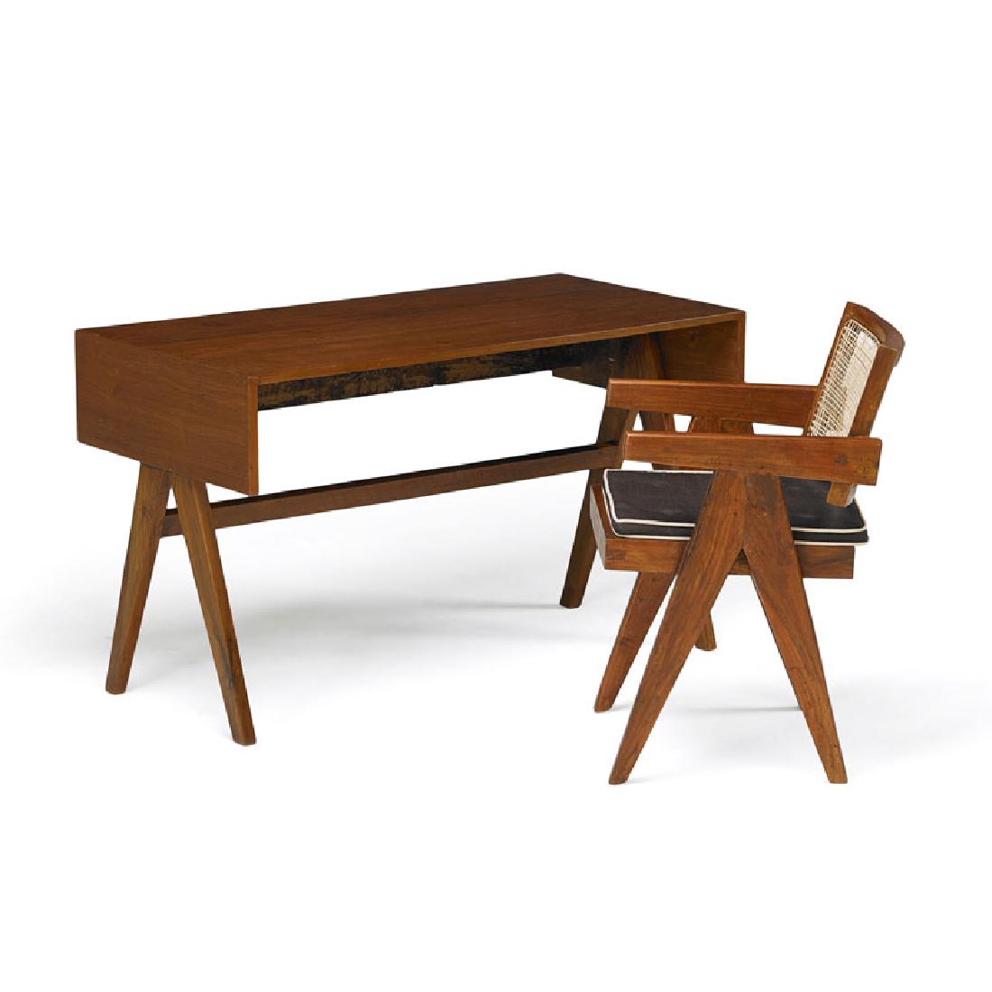 PIERRE JEANNERET Student desk and armchair (1 of 4)