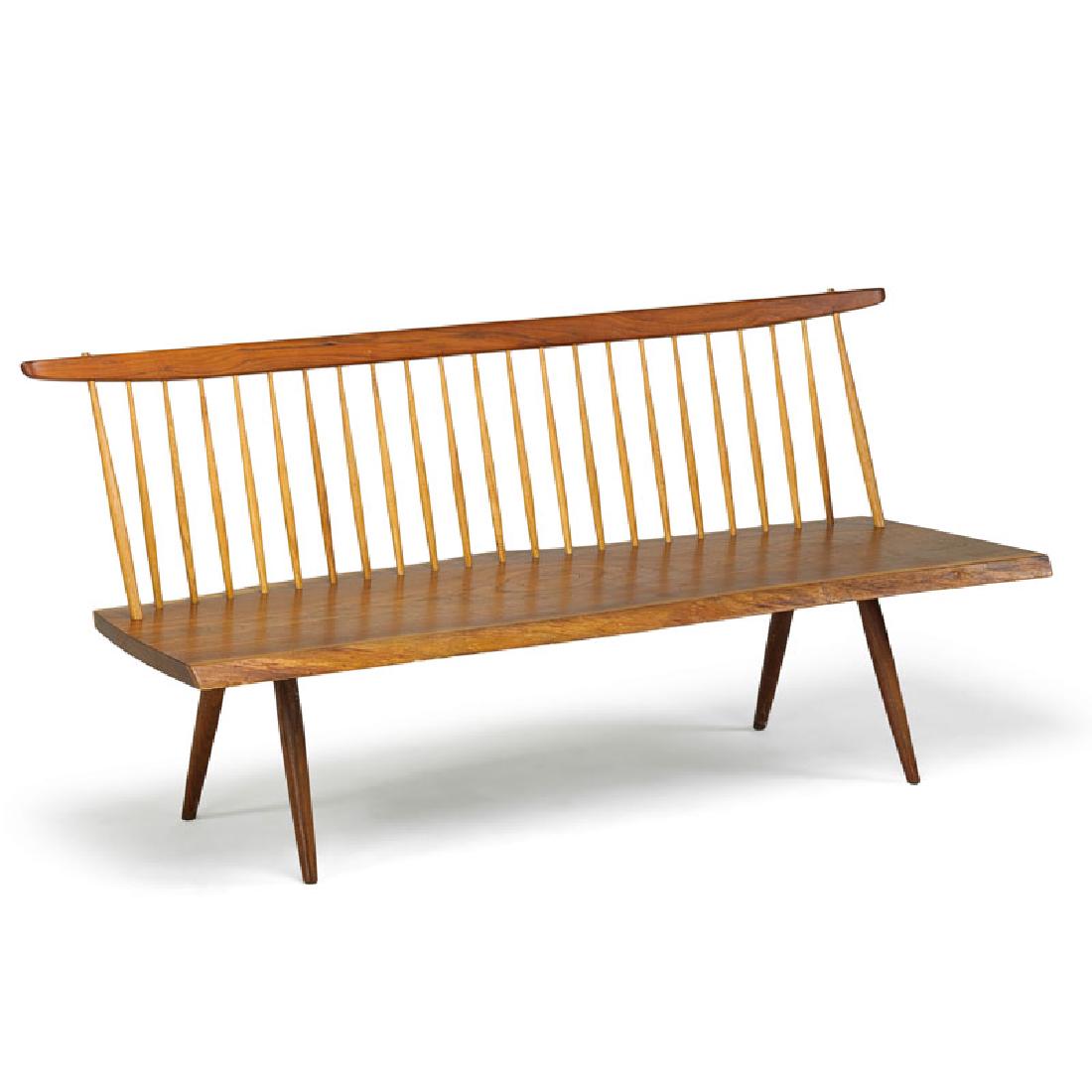 GEORGE NAKASHIMA Bench with back (1 of 9)