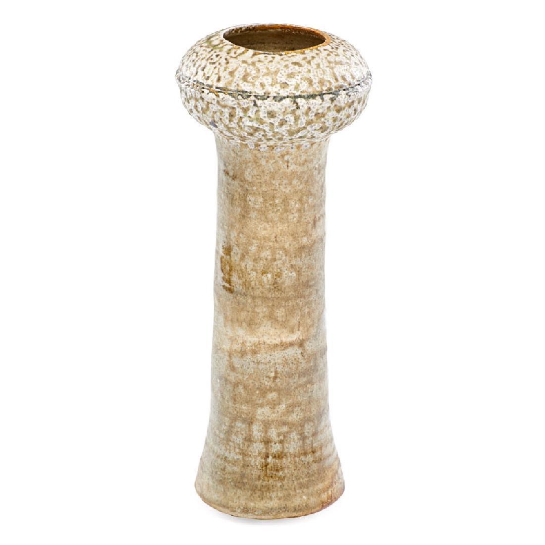 KAREN KARNES Tall stoneware vase (1 of 3)