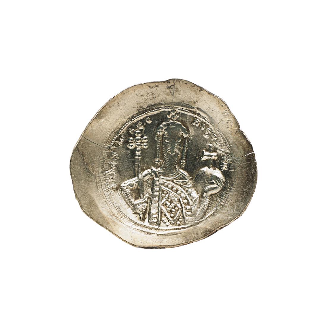 ANCIENT BYZANTINE EL HISTAMENON NOMISMA (1 of 2)