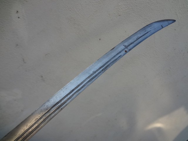 Rare Qing Dynasty Officer's Steel Sword of Qianlong Period (1 of 8)