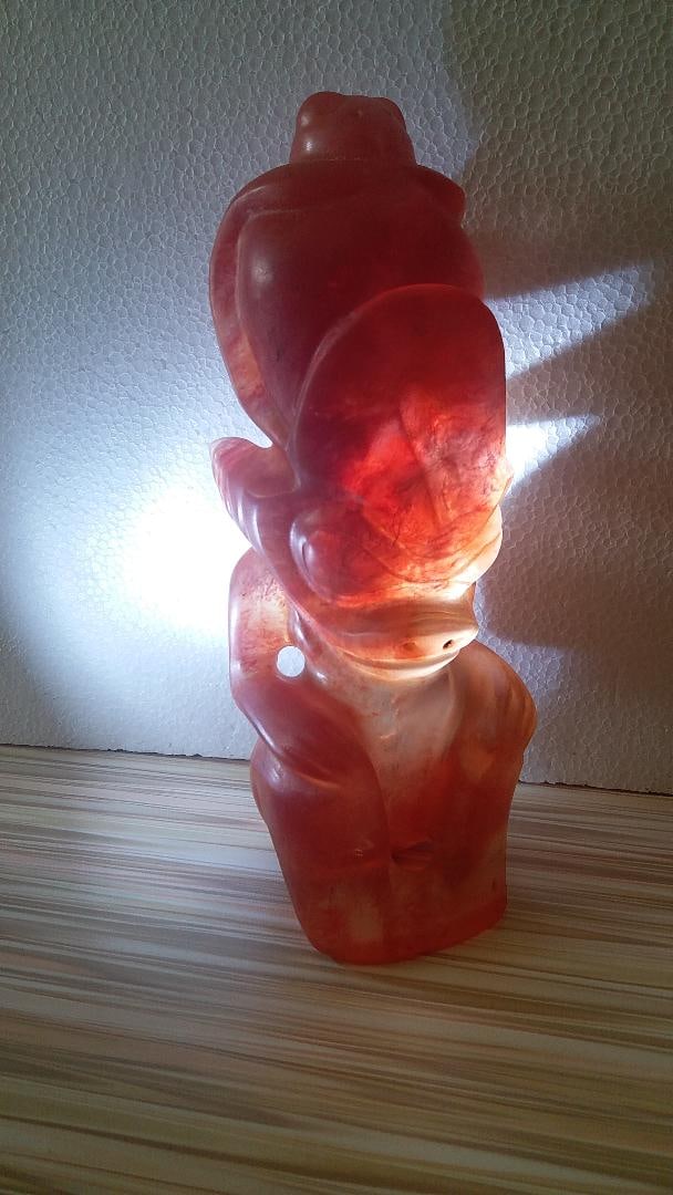 5000-year-old Hongshan Culture Rock Crystal Carving of Alien Figure (1 of 5)