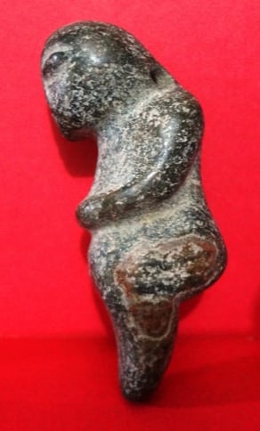 5000-year-old Hongshan Culture Jade Carving of Figure (1 of 4)