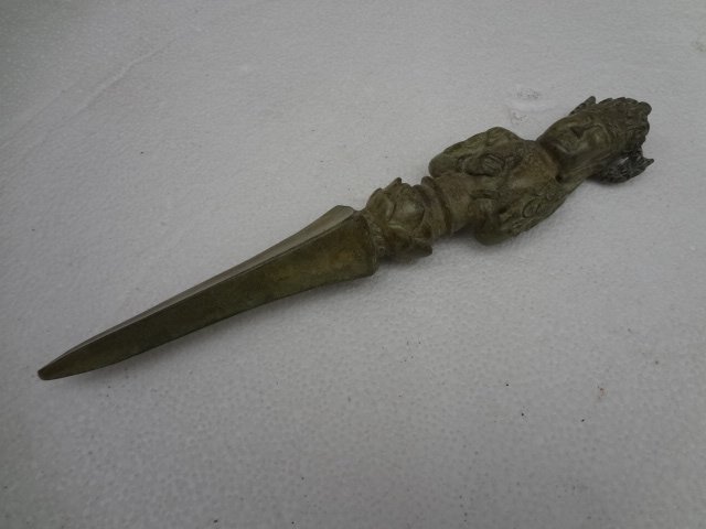 Ming Dynasty Tibetan Bronze Ritual Implement (1 of 6)
