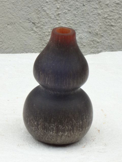 Exquisite Horn Carving of Double Gourd (1 of 8)