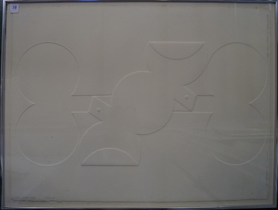 OMAR RAYO (COLUMBIA/MEXICO 1928-2010), INTAGLIO PRINT, (1 of 2)