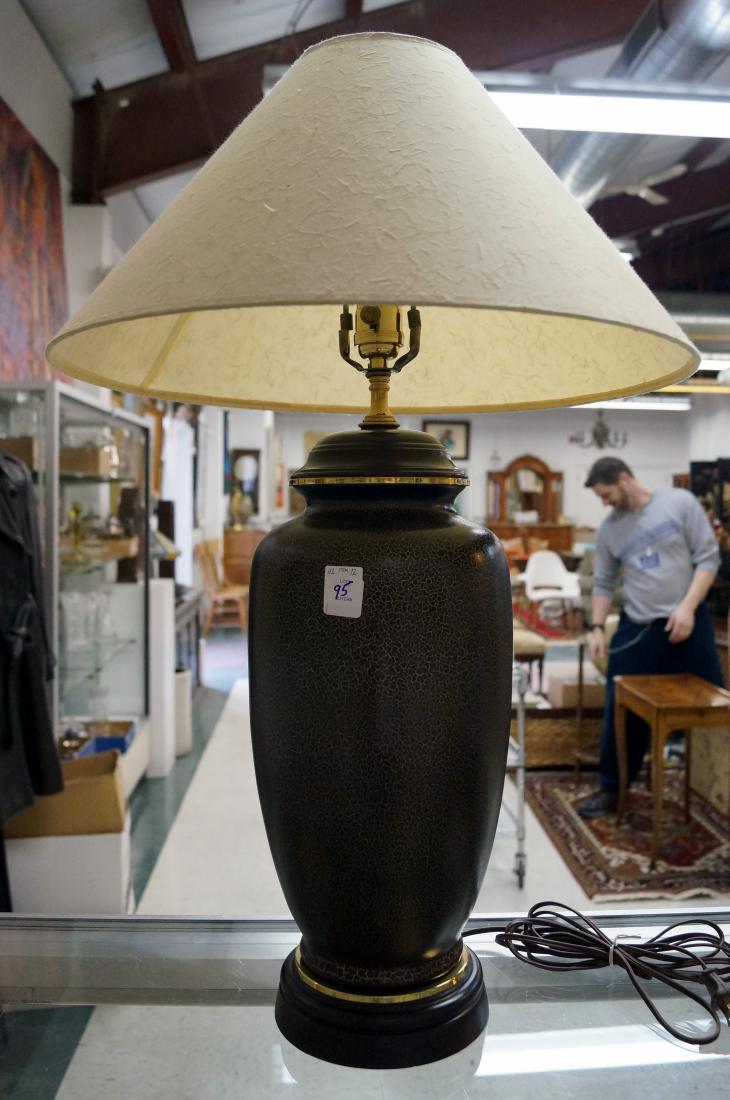 KAISER KUHN DESIGNER TABLE LAMP. HEIGHT 31" (1 of 1)