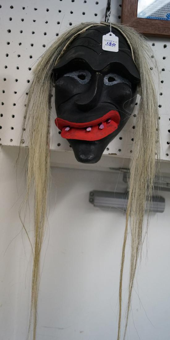 EASTERN WOODLANDS IROQUOIS FALSE FACE MASK, 20TH (1 of 1)