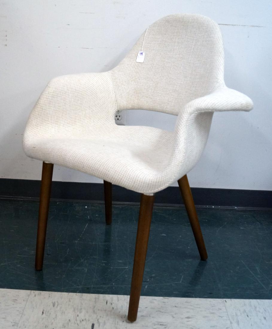 SAARINEN STYLE UPHOLSTERED ARMCHAIR (1 of 1)