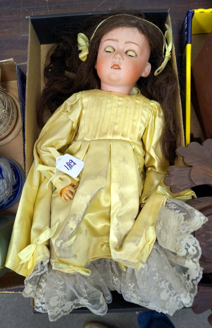 VINTAGE GEBRUDER HEUBACH BISQUE SOCKET HEAD DOLL WITH (1 of 1)