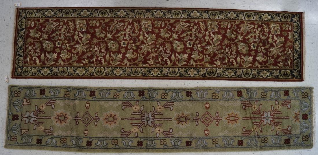 INDO-KASHAN WOVEN RUNNER. 2'1 X 9'11" (1 of 1)
