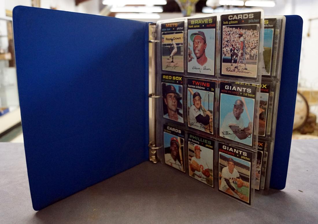 LOT (119) ASSORTED 1971 TOPPS BASEBALL CARDS INCLUDING (1 of 2)