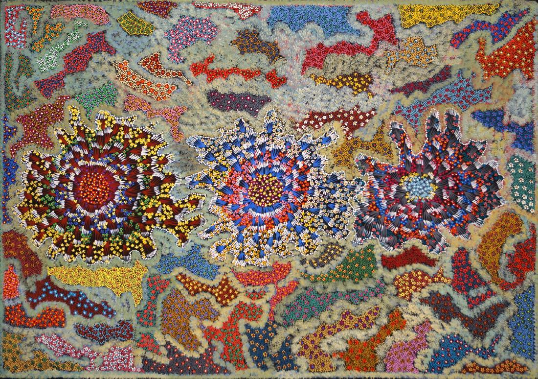 DOROTHY ROBINSON NAPANGARDI (AUSTRALIAN ABORIGINAL C. (1 of 2)
