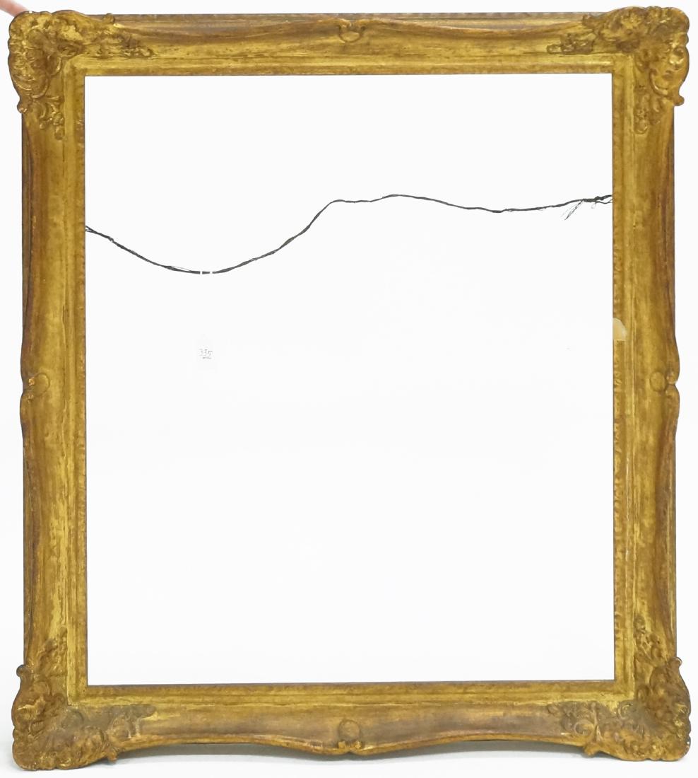 VINTAGE NEWCOMB-MACKLIN CARVED AND GILT FRAME, LABELED. (1 of 3)