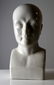 VINTAGE PORCELAIN PHRENOLOGY HEAD. HEIGHT 12"