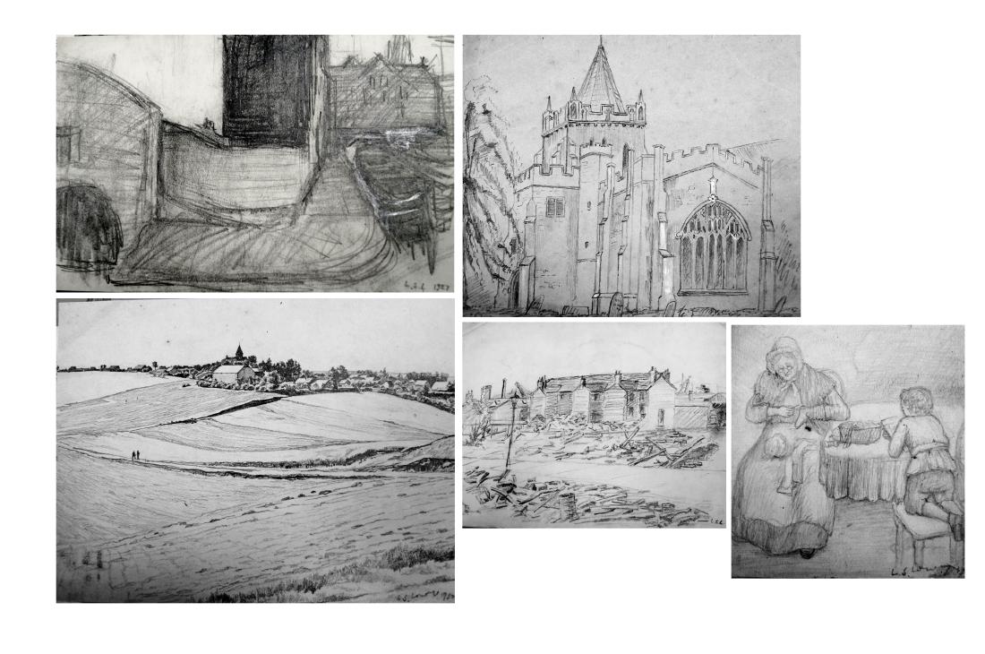 LAURENCE STEPHEN LOWRY (ENGLISH 1877-1976), LOT (5) (1 of 1)