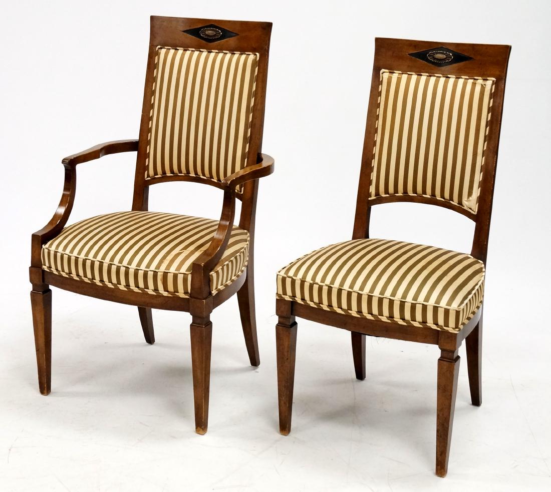 BEACON HILL-OLD COLONY SET (6) REGENCY STYLE CARVED (1 of 1)