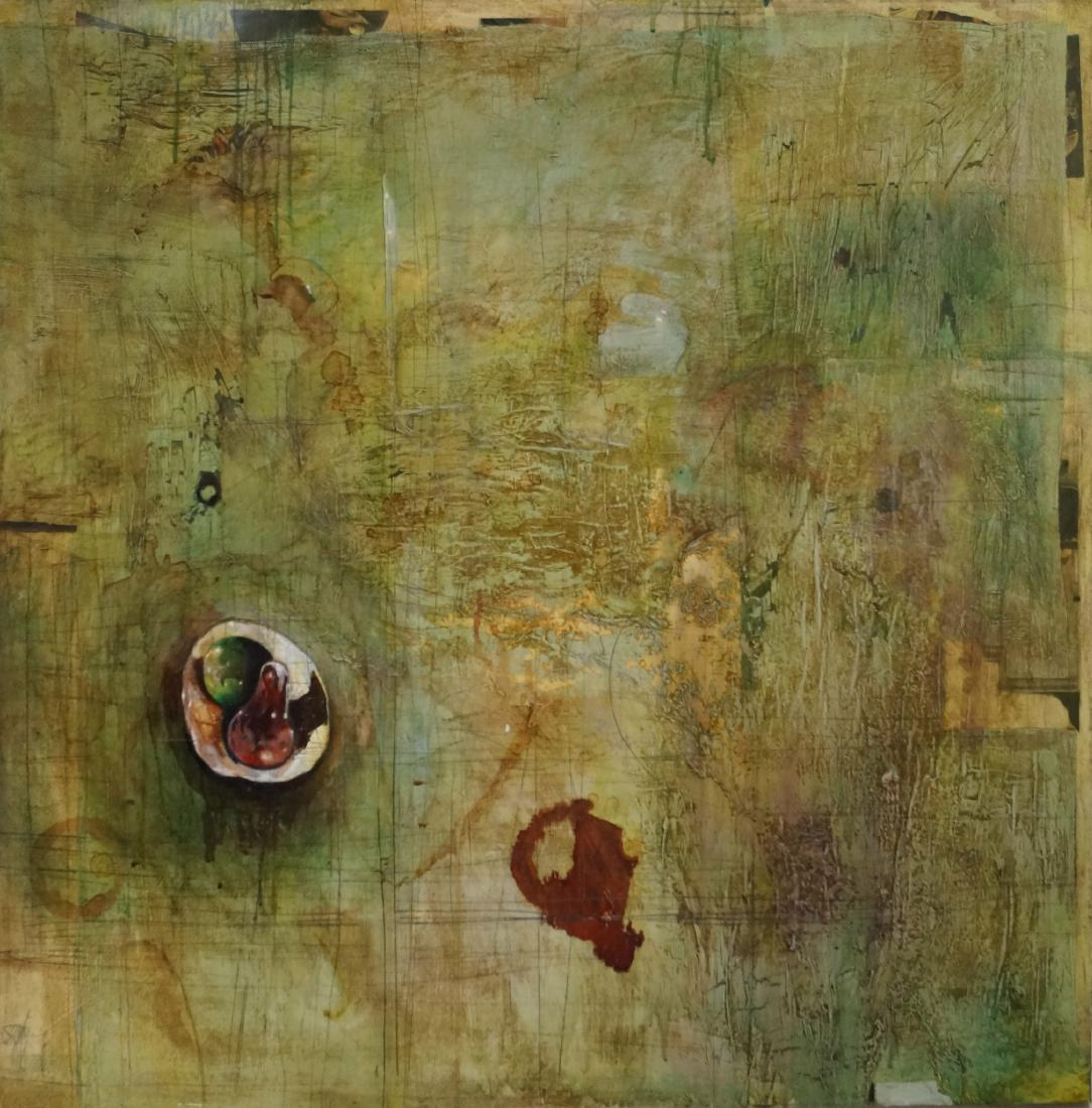 KEVIN LARMON (AMERICAN 1955-), OIL ON CANVAS, (1 of 2)