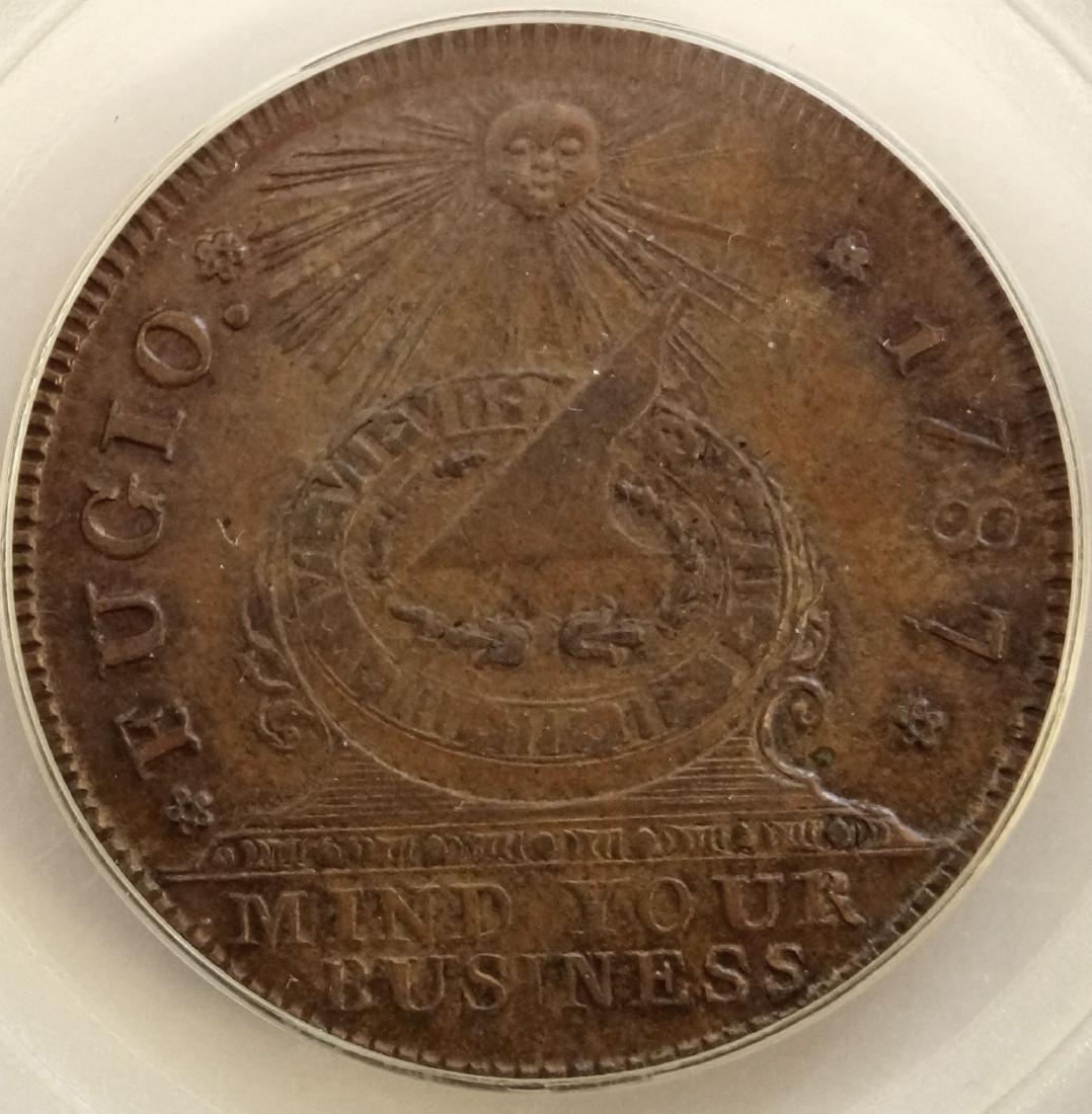 1787 FUGIO CENT "STATES UNITED" COIN (PCGS MS-63 BN) (1 of 3)