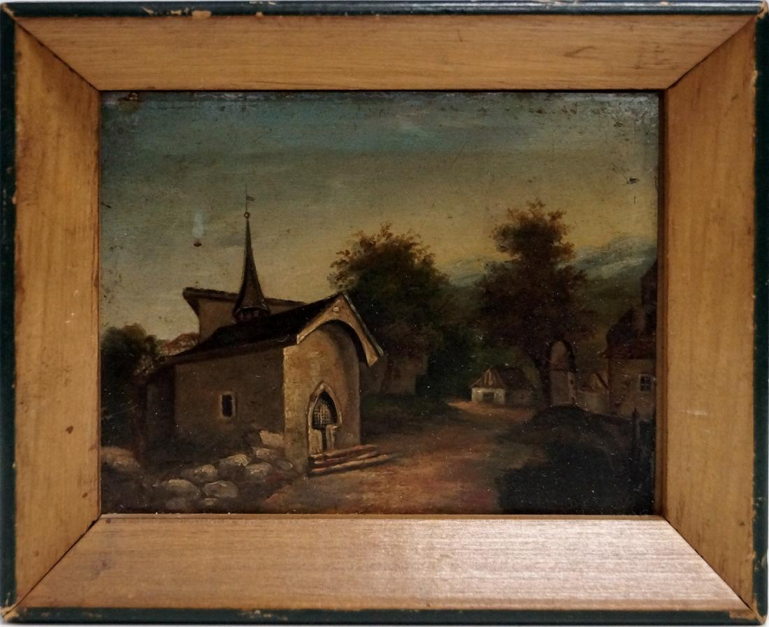 CONTINENTAL SCHOOL (19TH CENTURY), OIL ON ARTIST PANEL, (1 of 1)