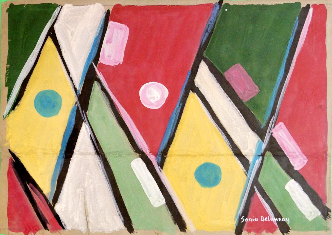 FRENCH/RUSSIAN SCHOOL (20TH CENTURY), WATERCOLOR AND (1 of 2)