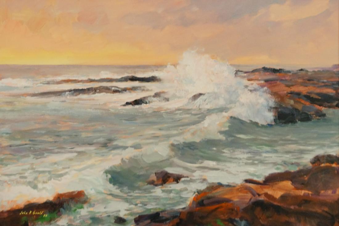 JOHN FLEMING GOULD (AMERICAN 1906-1996), OIL ON CANVAS, (1 of 1)