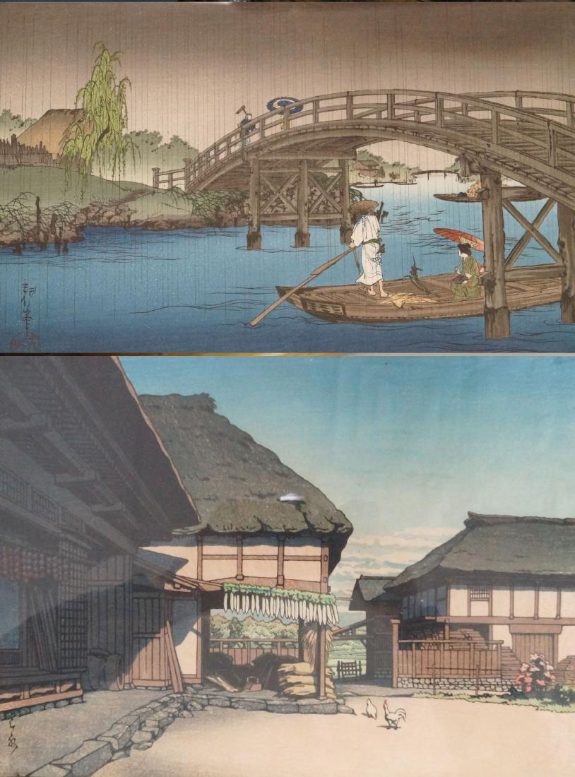 LOT (2) JAPANESE WOODBLOCK PRINTS INCLUDING KOHO (1 of 2)