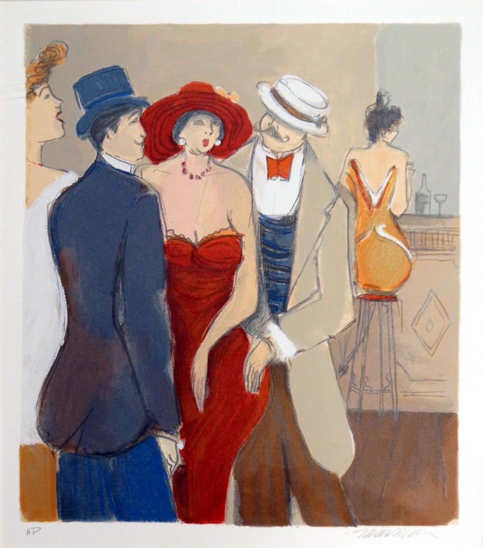 RODOLFO MARMA (ITALIAN 1923-1997), SERIGRAPH, CLOSE (1 of 1)