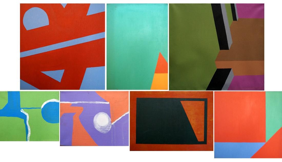 CHARLES SEIDMAN (AMERICAN 1942-), LOT (7) OIL ON (1 of 1)