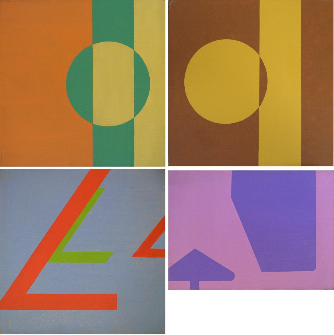 CHARLES SEIDMAN (AMERICAN 1942-), LOT (4) OIL ON (1 of 1)