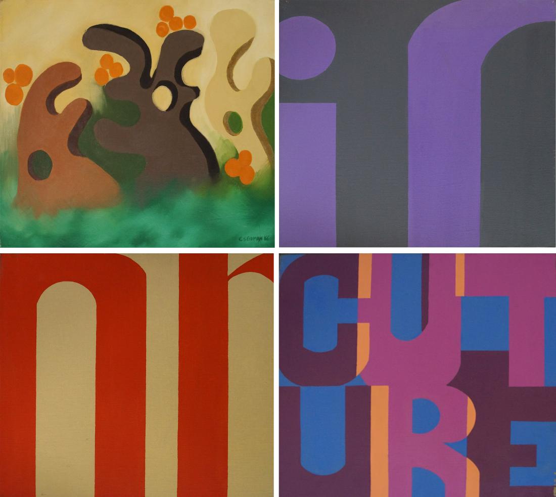 CHARLES SEIDMAN (AMERICAN 1942-), LOT (4) OIL ON (1 of 1)