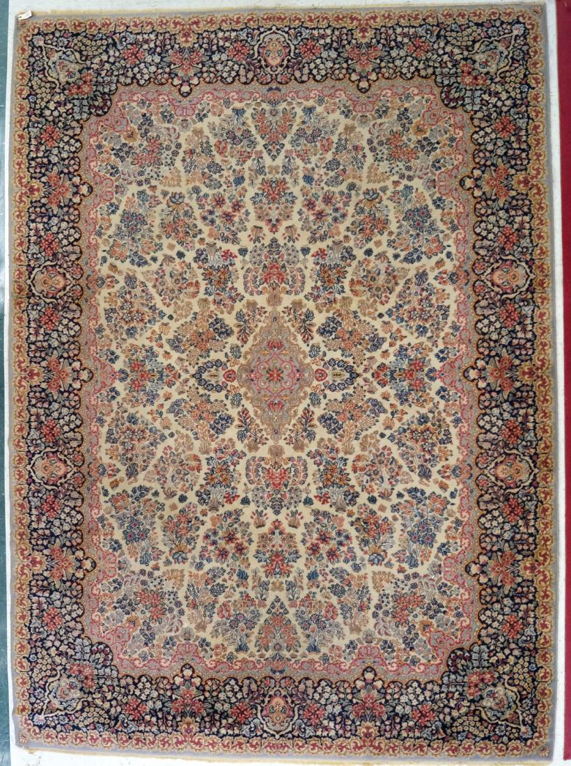 ANGLO-PERSIAN KIRMAN DESIGN CARPET. 9 X 12' (1 of 1)