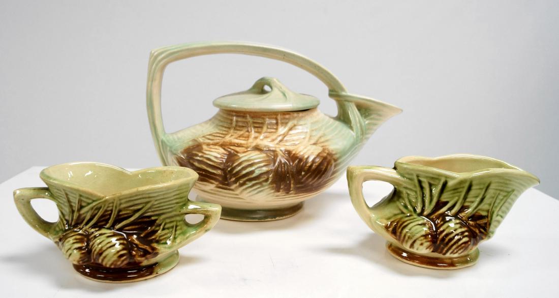 SET (3) MCCOY POTTERY INCLUDING TEAPOT, SUGAR AND (1 of 1)