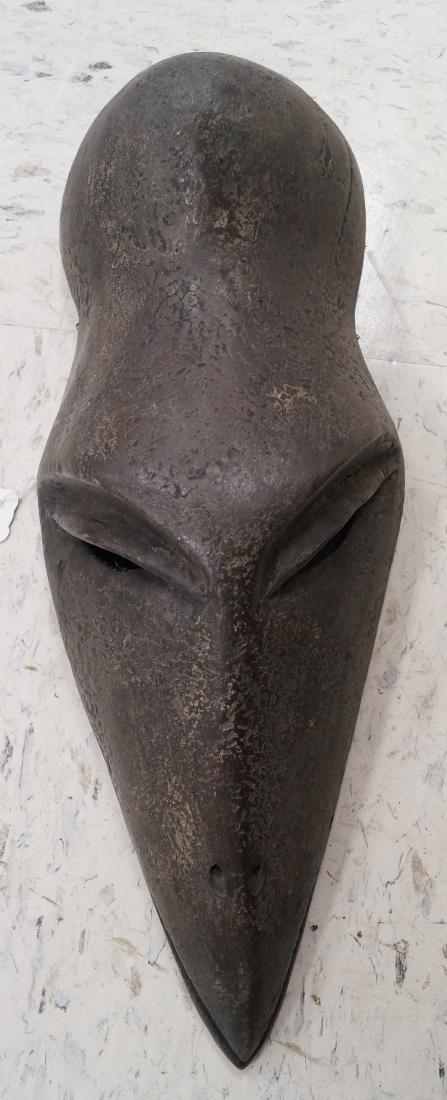 VINTAGE DAN, LIBERIA, CARVED BIRD MASK. HEIGHT 15" (1 of 1)