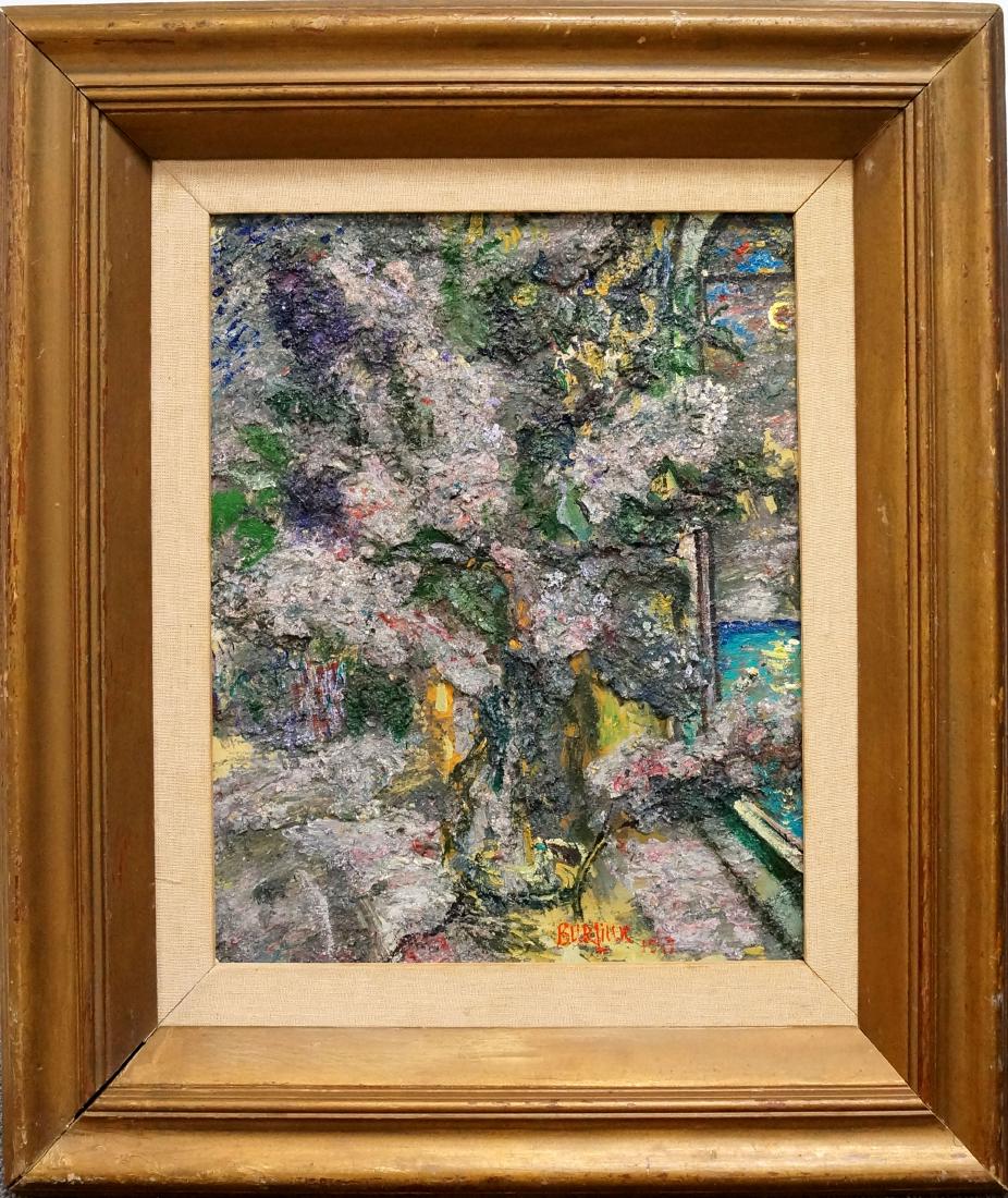 DAVID BURLIUK (RUSSIAN/AMERICAN 1882-1967) OIL ON (1 of 4)