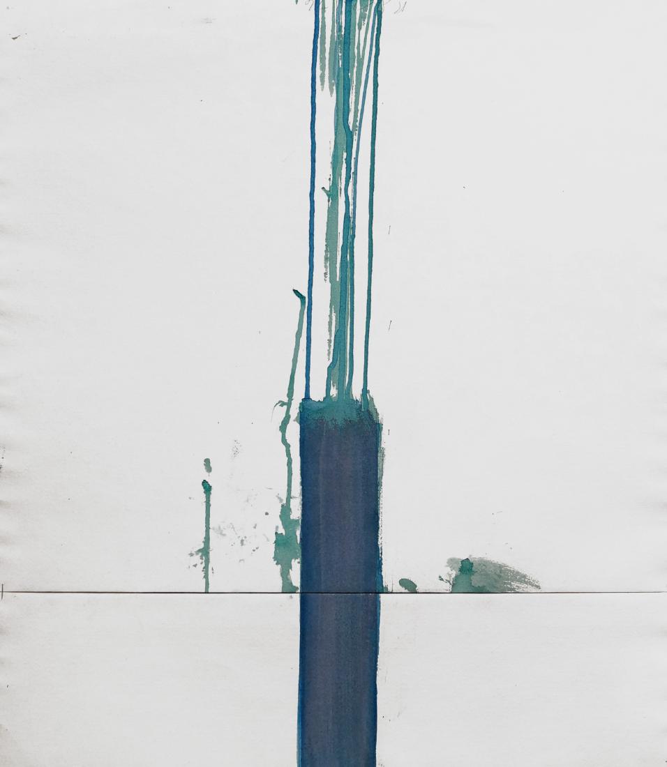 RICHARD SMITH (BRITISH 1931-2016), WATERCOLOR ON (1 of 2)