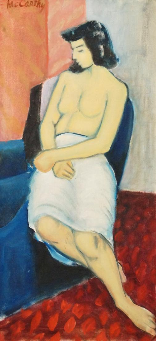 FRANCIS MCCARTHY (AMERICAN 1923-2005), OIL ON CANVAS, (1 of 2)