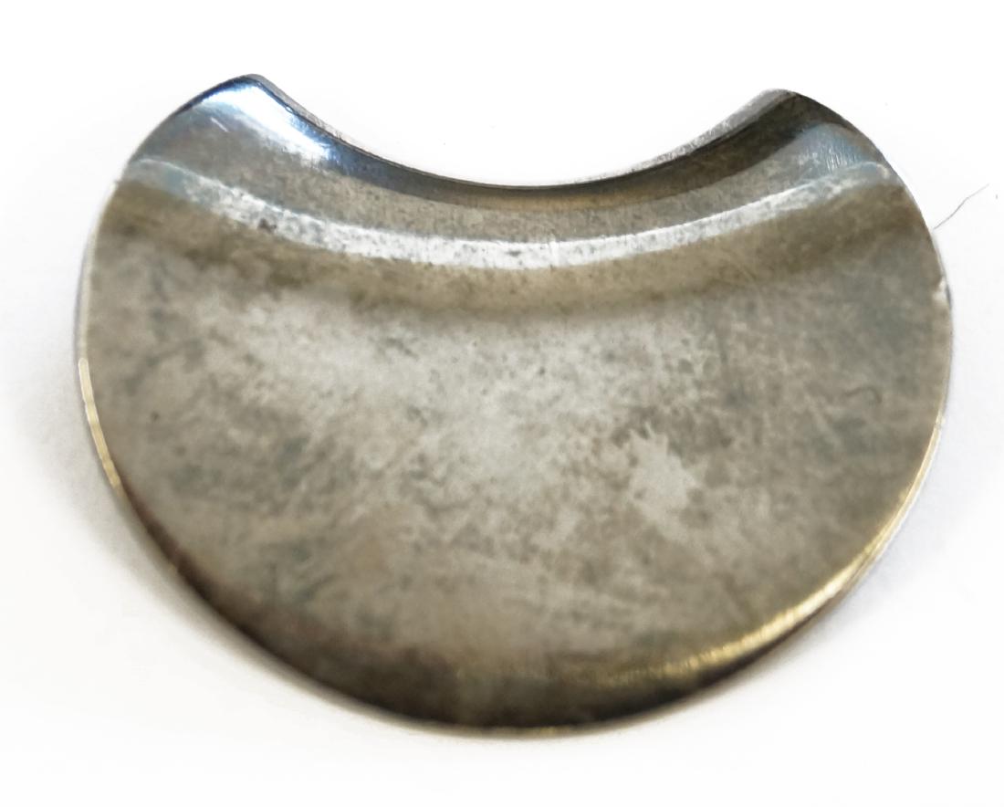 GEORG JENSEN 925 STERLING MODERNIST BROOCH, #358. WIDTH (1 of 2)