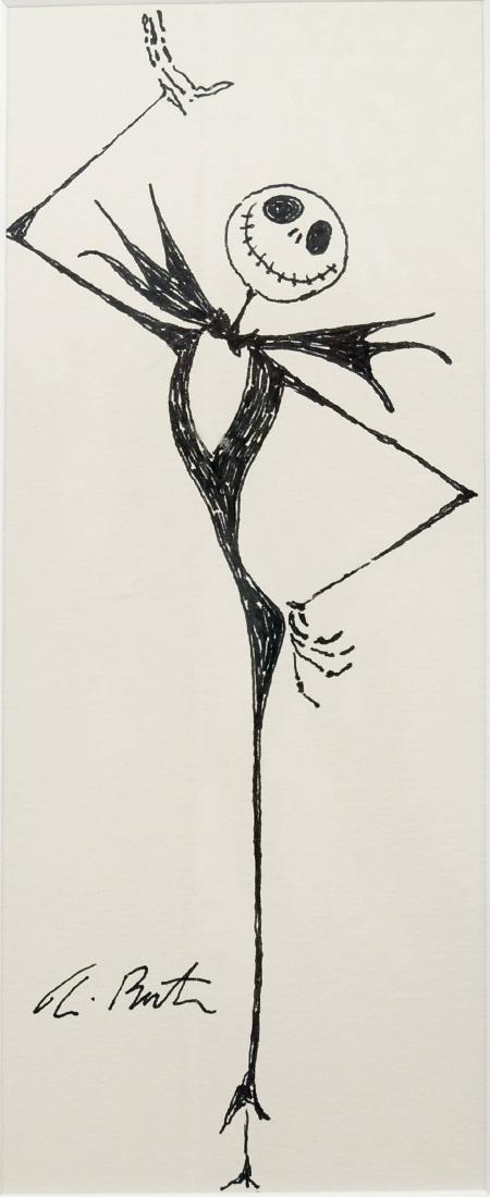 TIM BURTON (AMERICAN 1958-), INK ON PAPER, JACK (1 of 1)