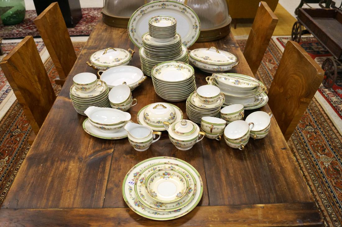 DINNER SERVICE FOR (10) NORITAKE "CAPRICE" PORCELAIN (1 of 3)