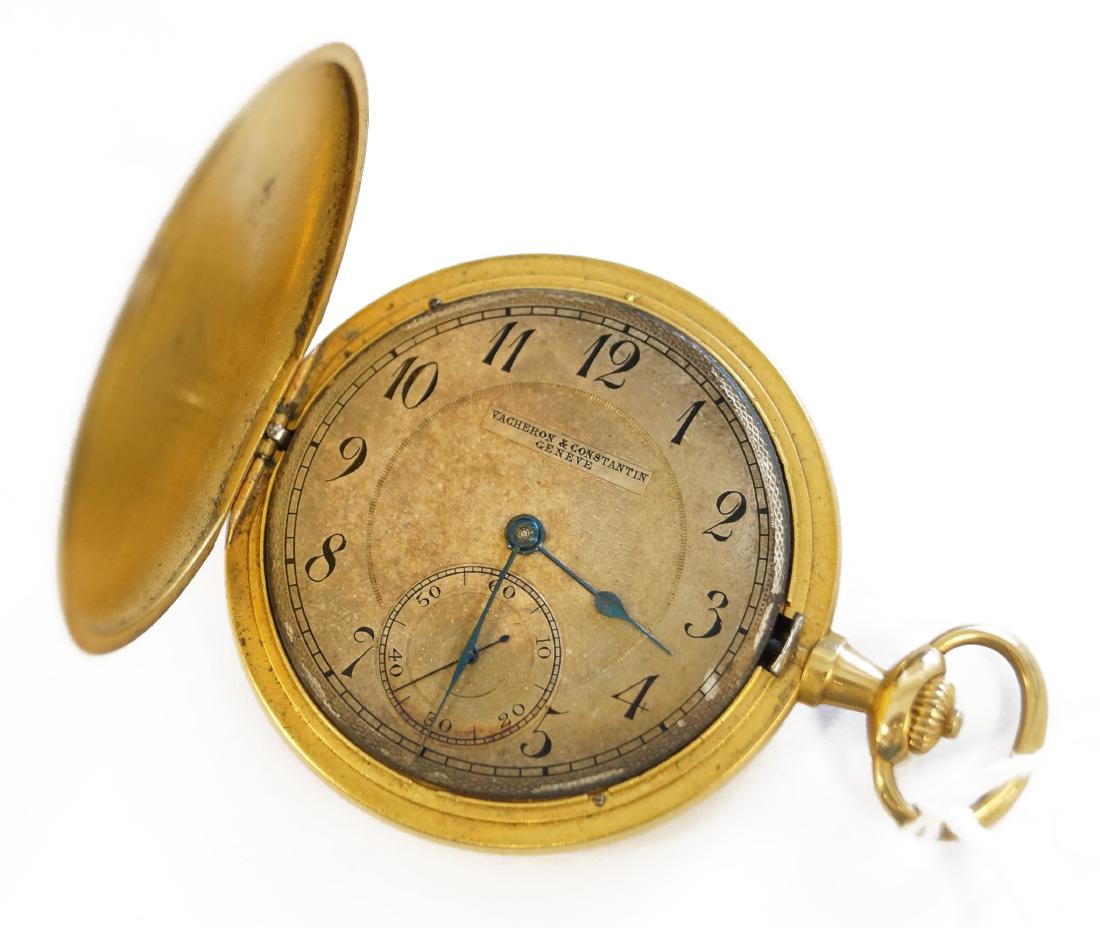 VINTAGE VACHERON & CONSTANTIN, GENEVE 18K HUNTER CASE (1 of 2)