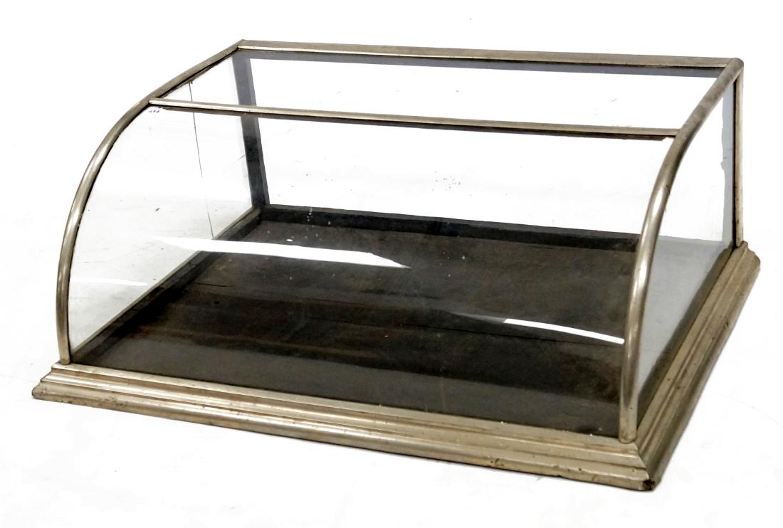NICKEL COUNTERTOP DISPLAY CASE (1 of 2)