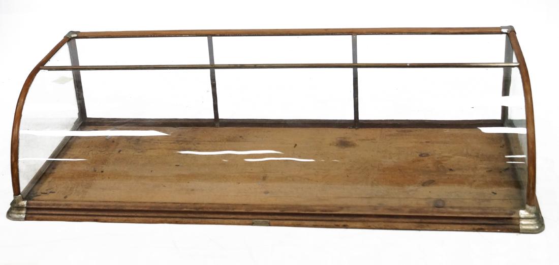 OAK COUNTERTOP DISPLAY CASE (1 of 2)