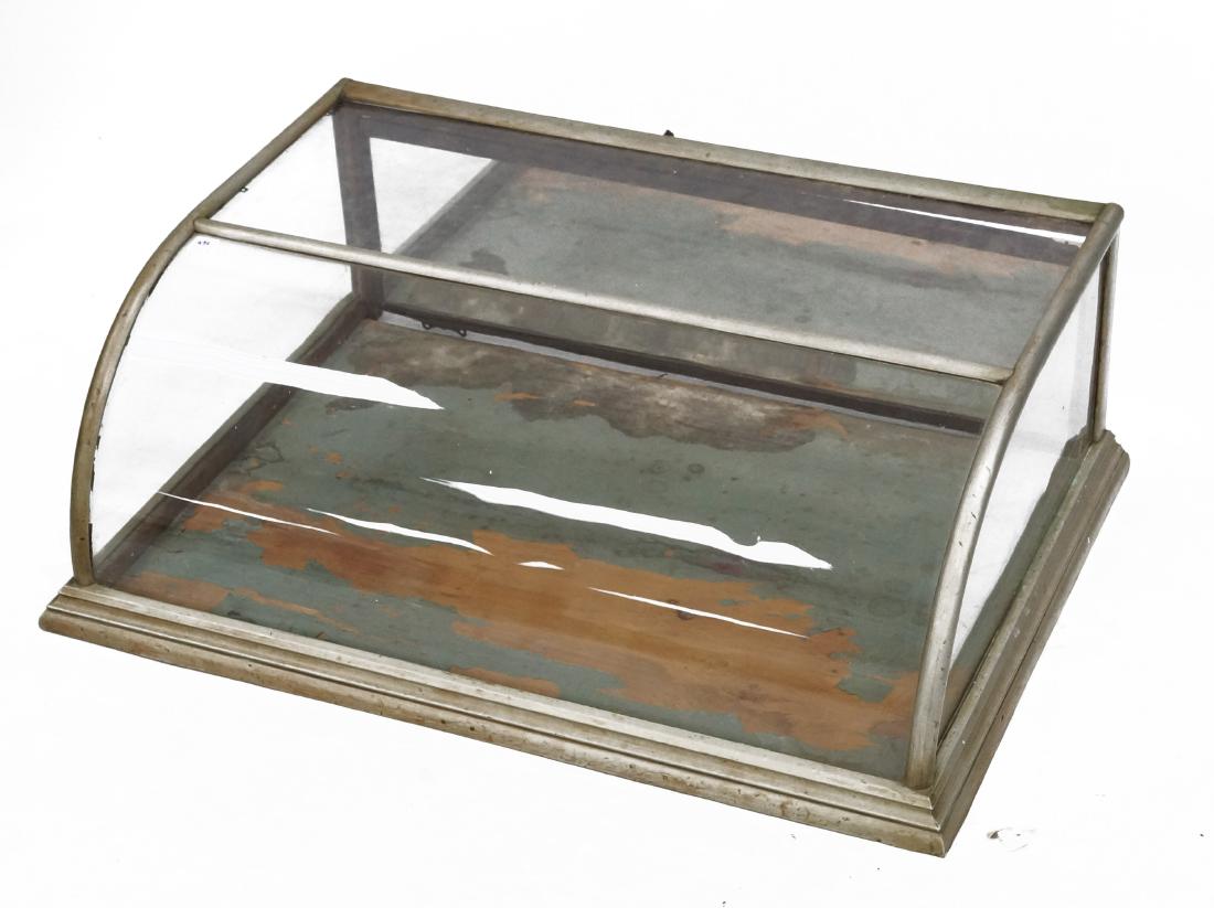 NICKEL COUNTERTOP DISPLAY CASE (1 of 2)